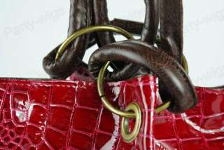 Fashion Ladies Women Clutch Handbag Bag Totes Purse Hobo PU Leather 