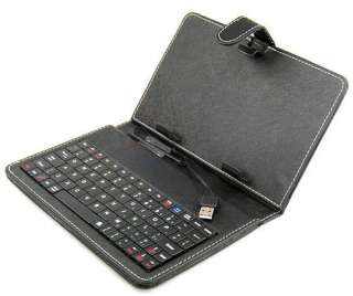 Keyboard + Leather Case Cover+ Stylus Pen For 7 Android Tablet PC MID 