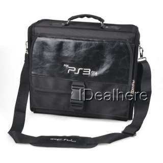   Carrying Bag Case for Sony PS3 Slim Console Accessory Black  