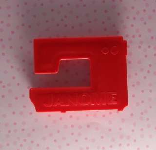 Vintage JANOME Cookie Cutter Great Cookie Painting Sewing Machine Red 