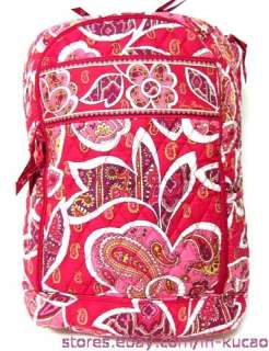 this is the 2012 spring vera bradley laptop backpack in rosy posies 