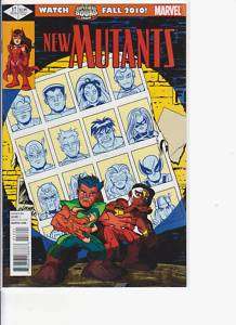 New Mutants #17 Super Hero Squad Variant Cover  