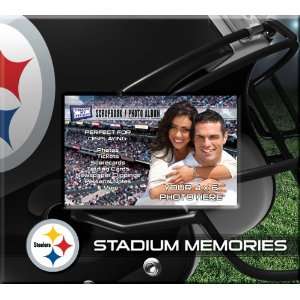  Pittsburgh Steelers 8 x 8 Ticket & Photo Scrapbook Sports 