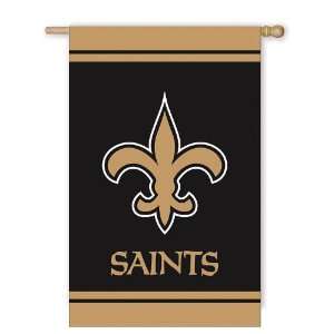  New Orleans Saints Fiber Optic House Flag Patio, Lawn 