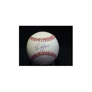  Signed Jackson, Bo American League Baseball in Blue ink on 