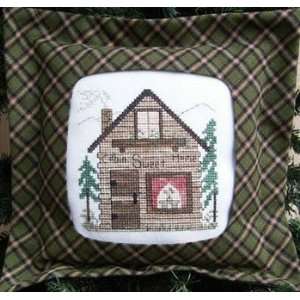  Cabin Sweet Home   Cross Stitch Pattern Arts, Crafts 