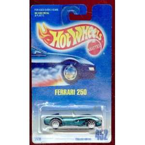   Wheels 1991 452 Blue Card Green Ferrari 250 164 Scale Toys & Games
