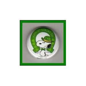    Snoopy Happy St. Patricks Day 1 Inch Magnet 