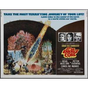  At the Earths Core Poster Movie Half Sheet 22 x 28 Inches 