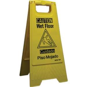    Floor Sign   Wet Floor   English/Spanish