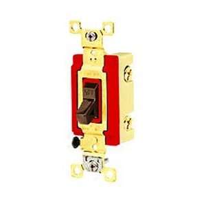   Toggle Switch, Four Way, 20a, 120/277v Ac, Brown