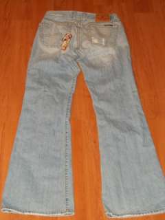 DESCRIPTION LUCKY BUTTON FLY LIL MAGGIE EMBROIDERED PATCHES JEANS 4 