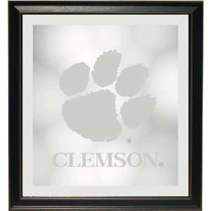    Clemson Tigers Framed Wall Mirror from Zameks 