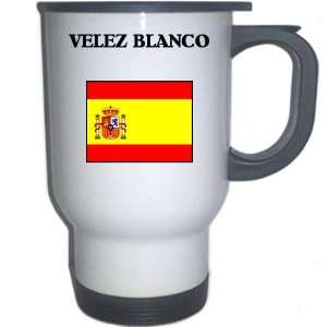  Spain (Espana)   VELEZ BLANCO White Stainless Steel Mug 
