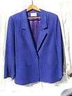 Pendleton Womens 100% Virgin Wool Blazer Jacket SZ 10 EUC Blue  