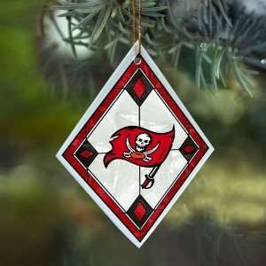 Tampa Bay Buccaneers Art Glass Ornament 