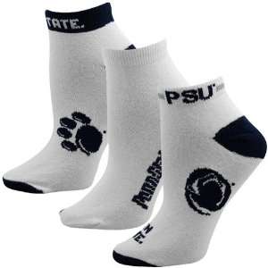  Penn State Nittany Lions 3 Pack Ladies White Navy Blue 