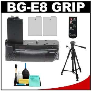 Rokinon BG E8 Battery Power Grip with Remote Shutter Release for Canon 