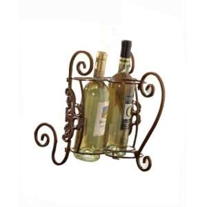 Scroll Design 3 Bottle Wine Rack From CBK Home 