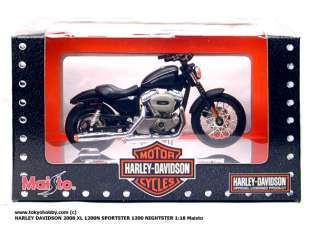 Harley 2008 XL 1200N Sportster 1200 Nightster 118  