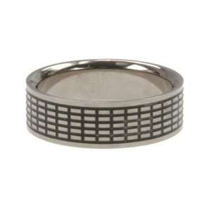  Titanium Rings   Sizes 06 13.5/Width 7.5mm Jewelry