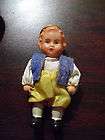 Vintage Miniature Jointed Plastic Boy Doll 3 Tall