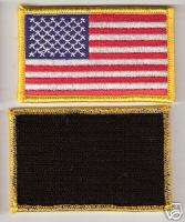 Military Law Enforcement United States US Shoulder Velcro Flag 