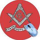 Masonic symbol emblem logo freemason masons lodge mousepad mouse pad 