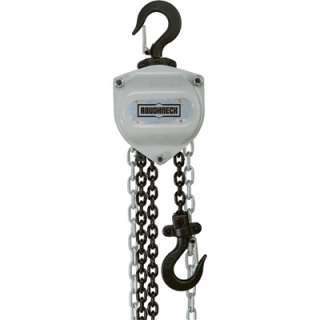Roughneck Manual Chain Hoist 1/2 Ton 10ft Lift #2607S168  