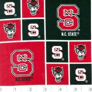   Carolina State Wolfpack Fabric By The Yard Arts, Crafts & Sewing