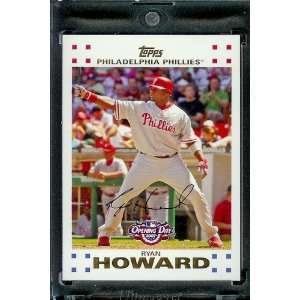  2007 Topps Opening Day #75 Ryan Howard Philadelphia Phillies 