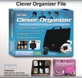 CLEVER FILE ORGANIZER WITH COMPACT CALCULATOR AND FOUNTAIN PEN (1 