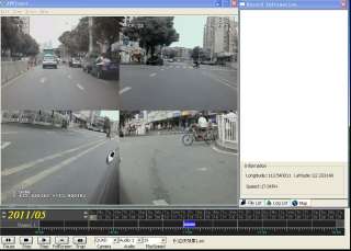   DVR Recorder GPS Quad Motion Video Accident Proof Truck Car Bus 16GB