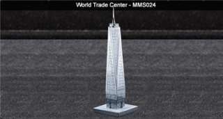   Laser Cut New York One World Trade Center Building Model Hobby  
