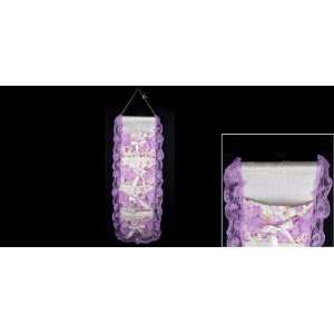    Rosallini Purple Hanging Storage Cosmetic Toiletry Lace Bag Beauty