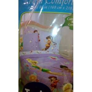  Tinkerbell and Fairies Twin Bedding Set 