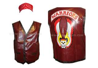 The Warriors VEST WAISTCOAT Mezco Furies Party Costume  