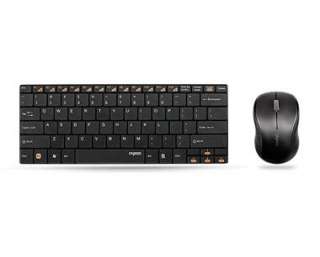 Rapoo 9020 Ultra thin Wireless Keyboard & Mouse/Mice Bundles+Nano USB 