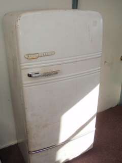 RARE Antique Vintage 1930's Artic Ayr Ice Box Refrigerator Jadeite