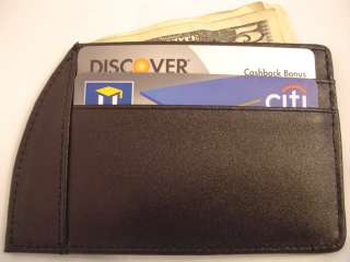 the black and brown rfid shielded wallets are shown below their design 