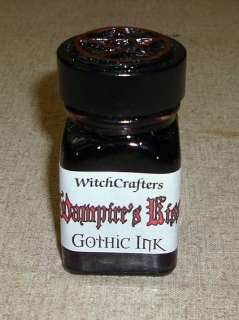 Vampires Kiss Gothic Ink for quill pens Wicca spells  