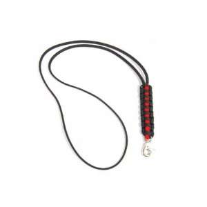  Cobrabraid The Thin Red Line Paracord Lanyard   Large 