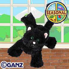 Webkinz Black Cat Brand New With Sealed Tag and Code  