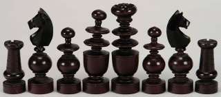 05811 Regence Boxwood Chess Set, c. 1850  