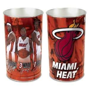  NBA Miami Heat Trash Can Players