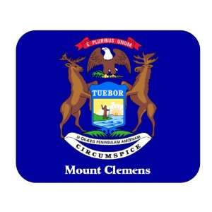  US State Flag   Mount Clemens, Michigan (MI) Mouse Pad 