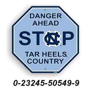  North Carolina Tar Heels Stop Sign *SALE* Sports 