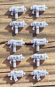40K Chaos Space Marines Bolters Bits 10 Bitz S  