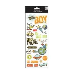 com Me & My Big Ideas Sayings Stickers 5.5X12 Sheet 100% Boy STP 91 
