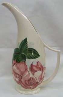 RED WING Pottery LEXINGTON ROSE Pattern WATER PITCHER  
